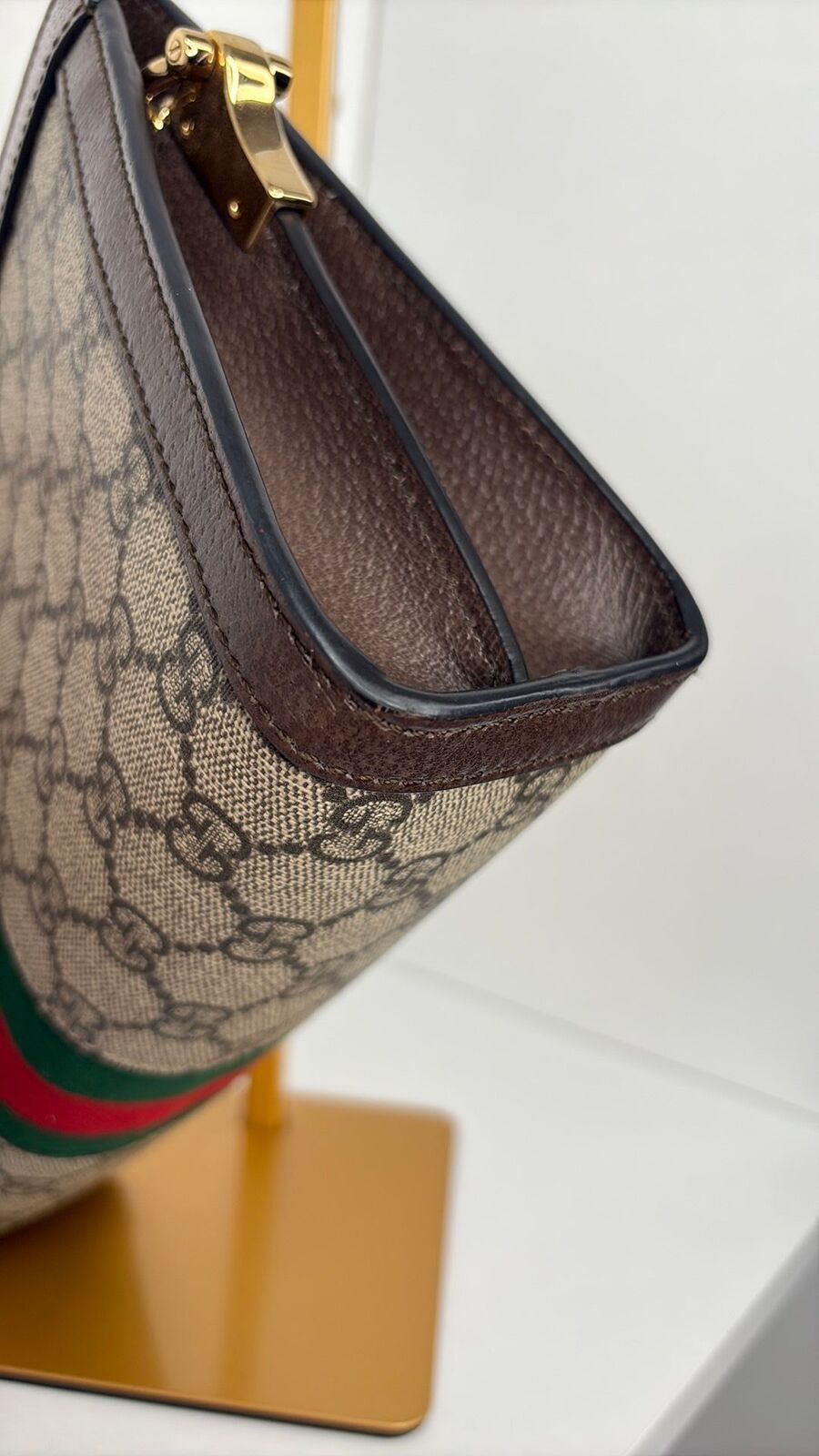 Gucci Ophidia GG Supreme Clutch/Crossbody