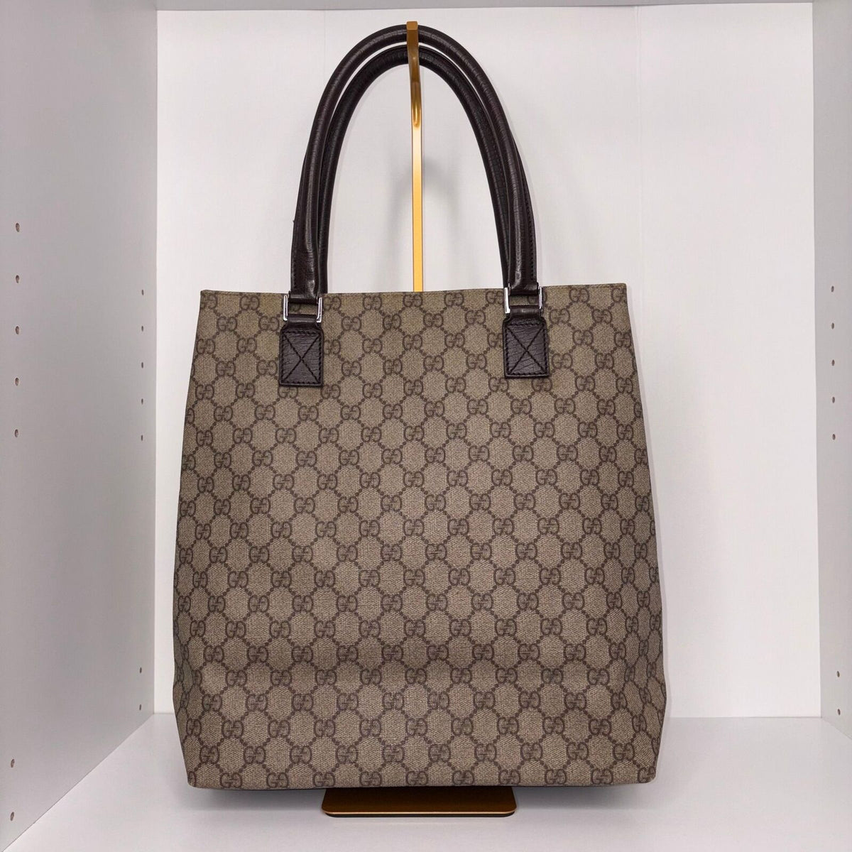 GG Supreme Canvas Tote Bag