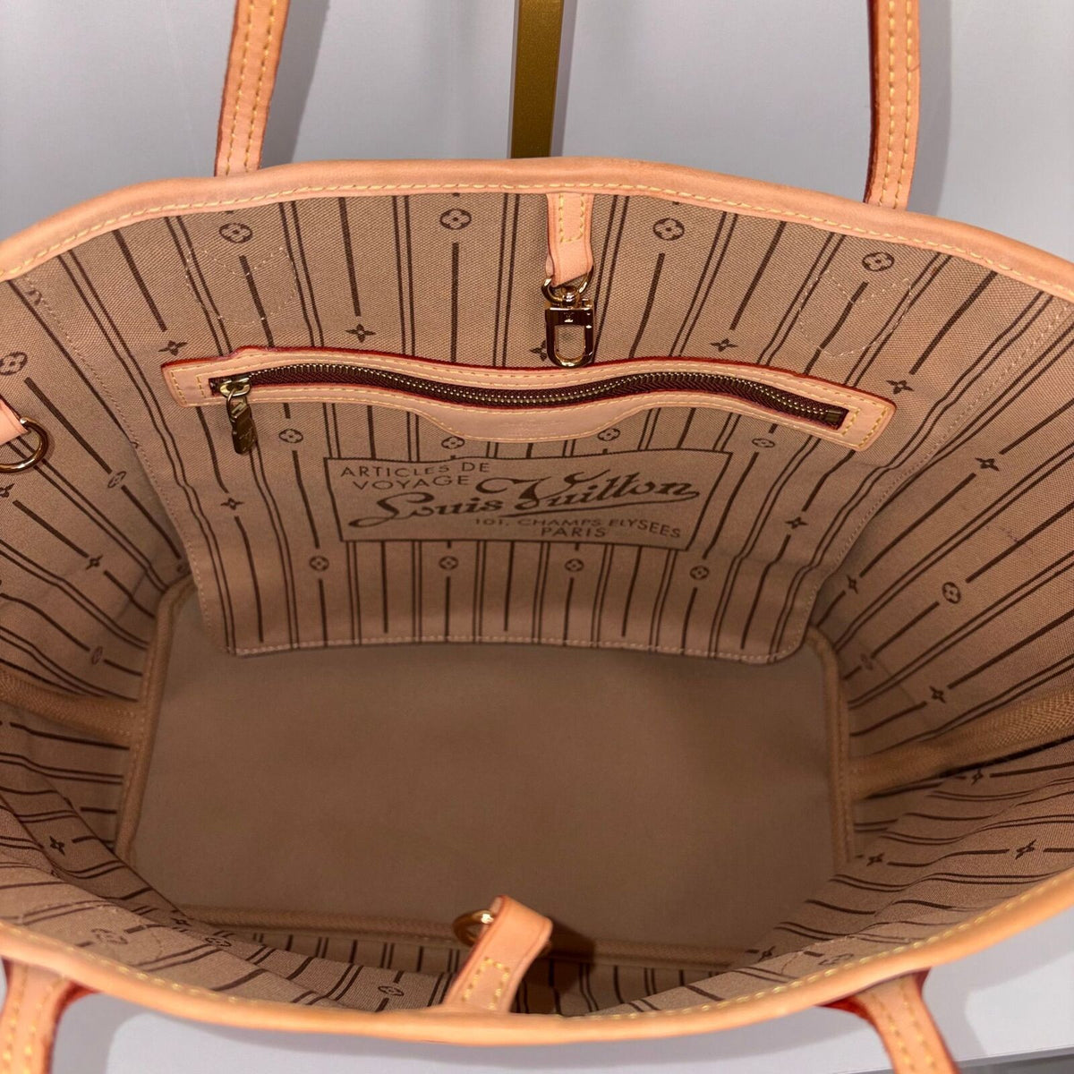 LV Neverfull MM no pouch