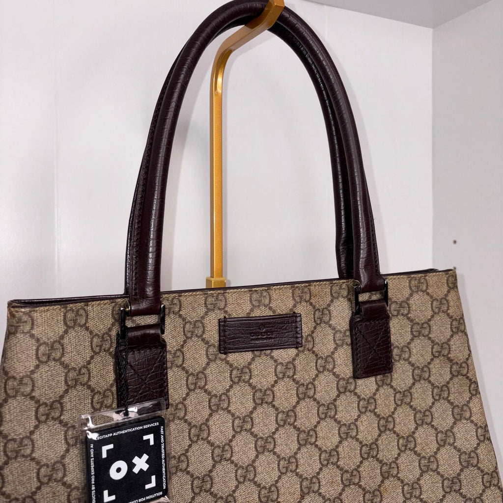 GG Supreme Canvas Tote Bag