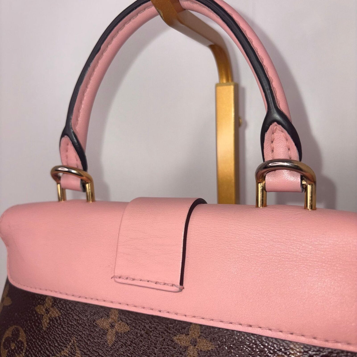 LV Monogram Locky BB Rose
