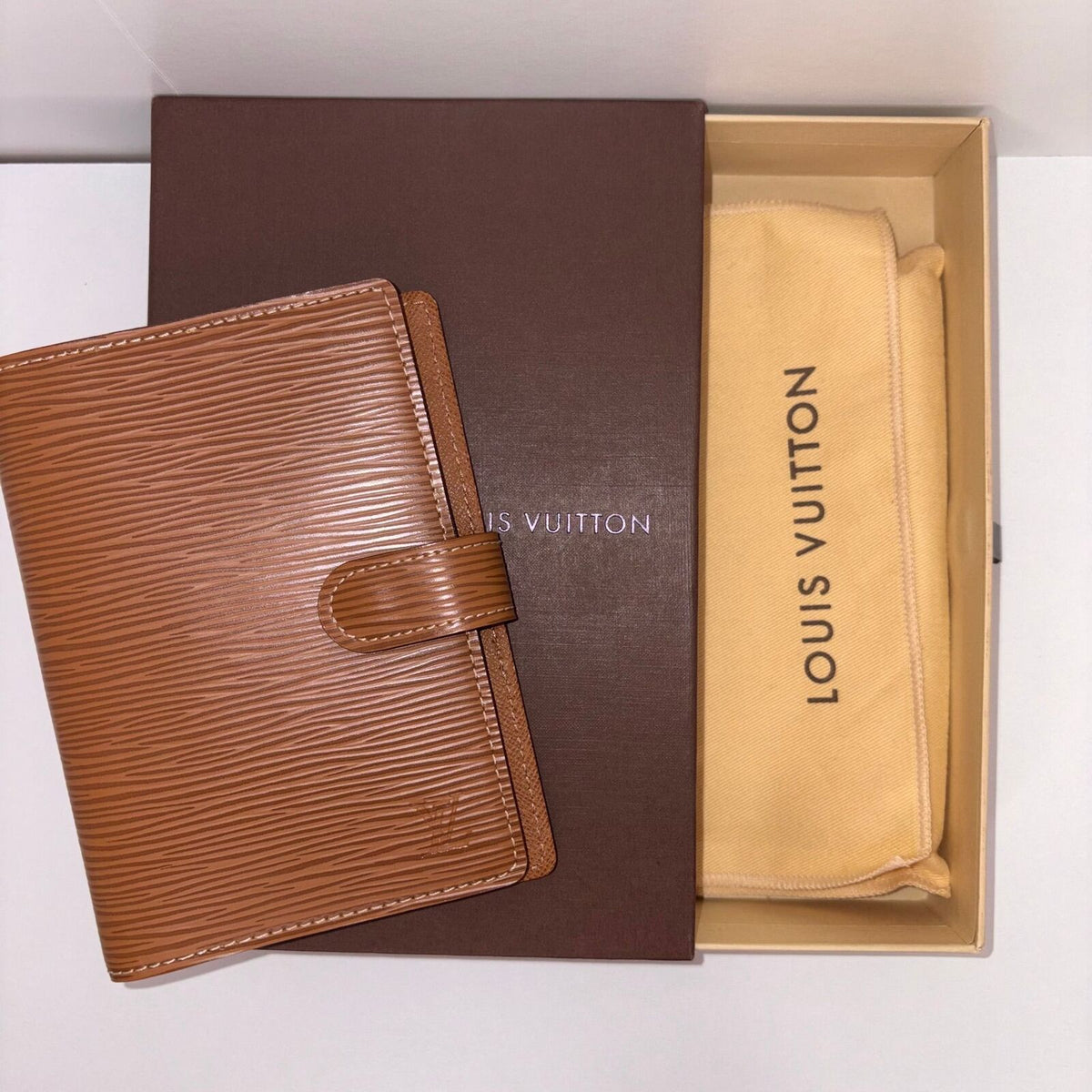 LV Epi Leather Agenda PM