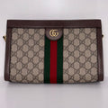 Gucci Ophidia GG Supreme Clutch/Crossbody