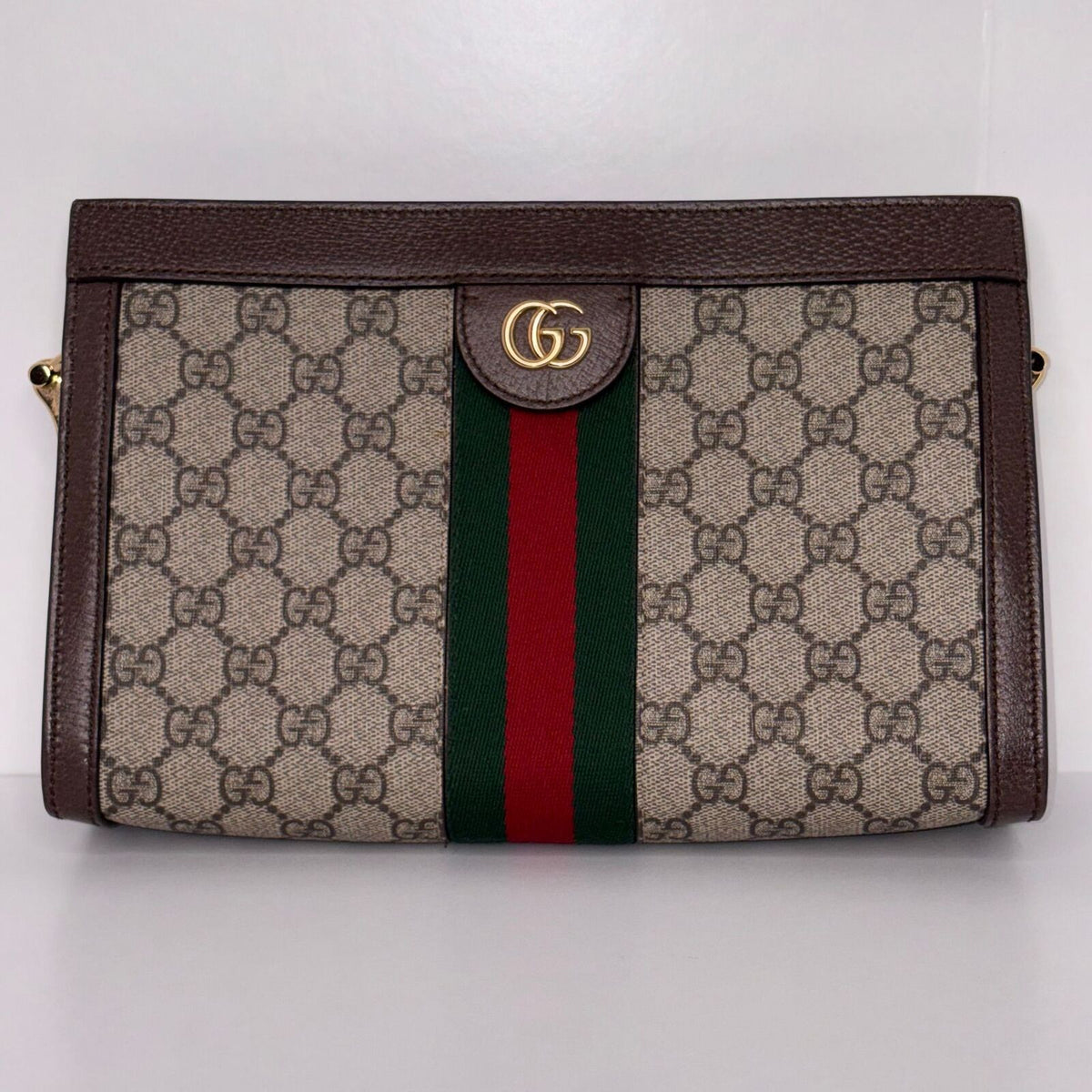 Gucci Ophidia GG Supreme Clutch/Crossbody